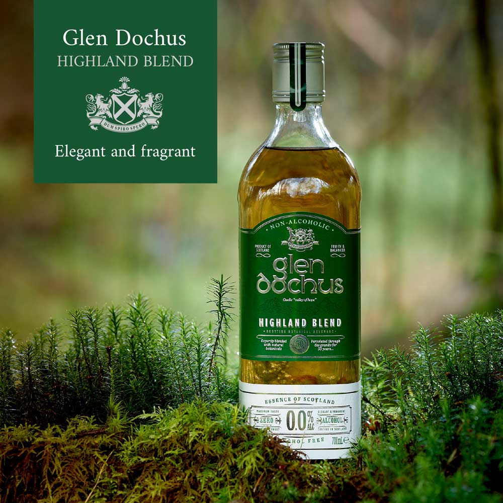 Glen Dochus Highland Blend - Alternative fara alcool la Whiskey 0.7L