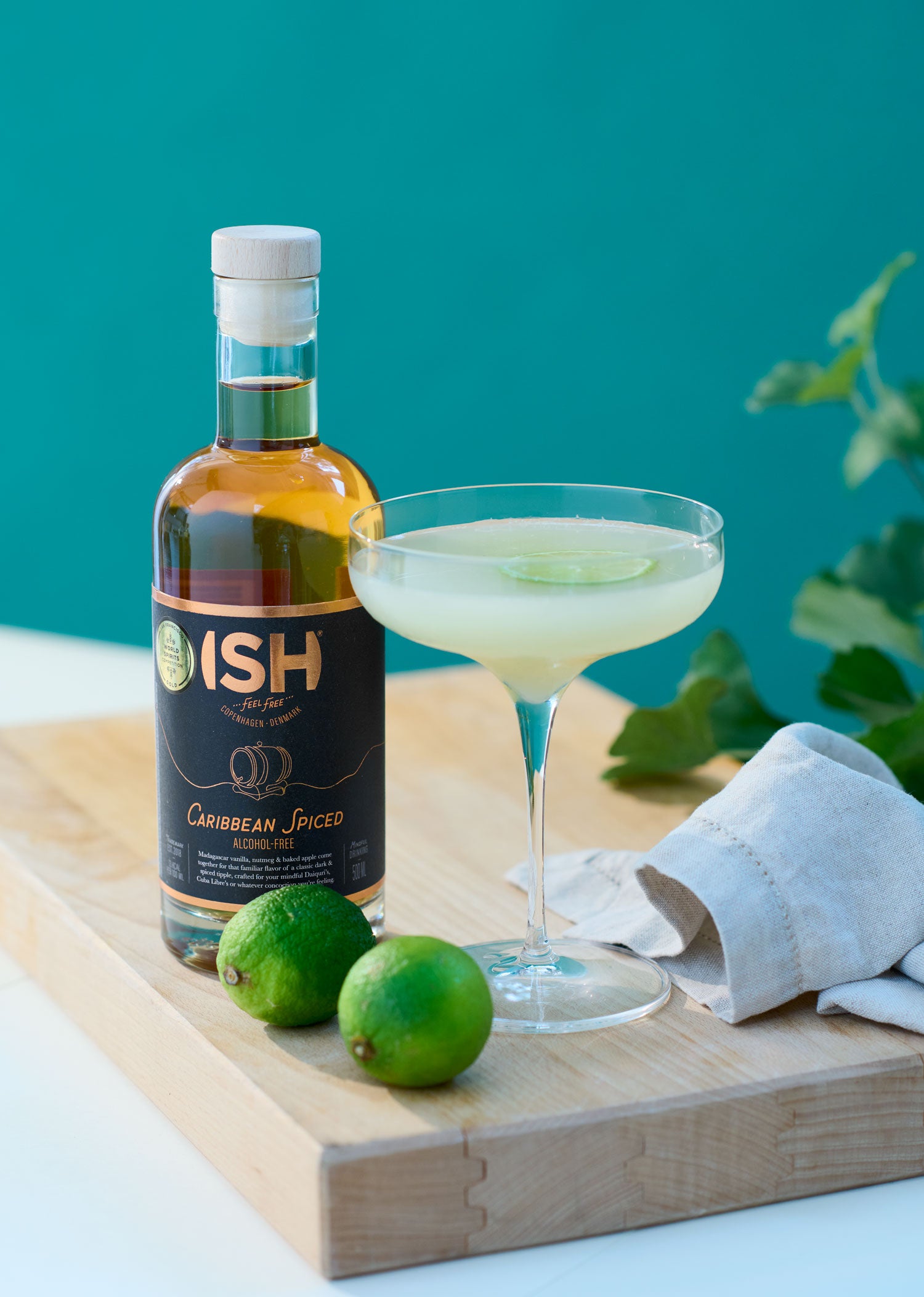 ISH Caribbean Spiced - Alternativa fără alcool la Rom 0.7L