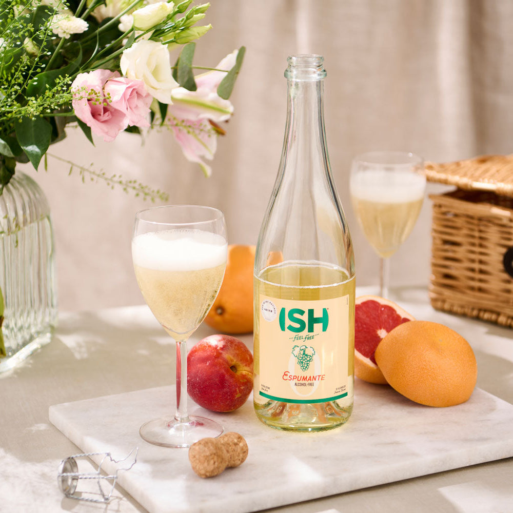ISH Espumante - vin spumant alb fără alcool 0.75L
