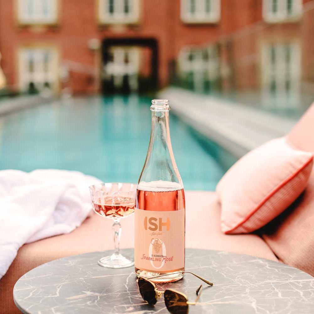 ISH Sparkling Rosé - vin rosé spumant fără alcool 0.75L