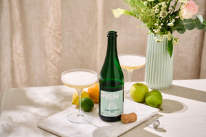 ISH Sparkling White - vin alb spumant fără alcool 0.75L