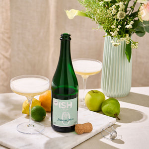 ISH Sparkling White - vin alb spumant fără alcool 0.75L
