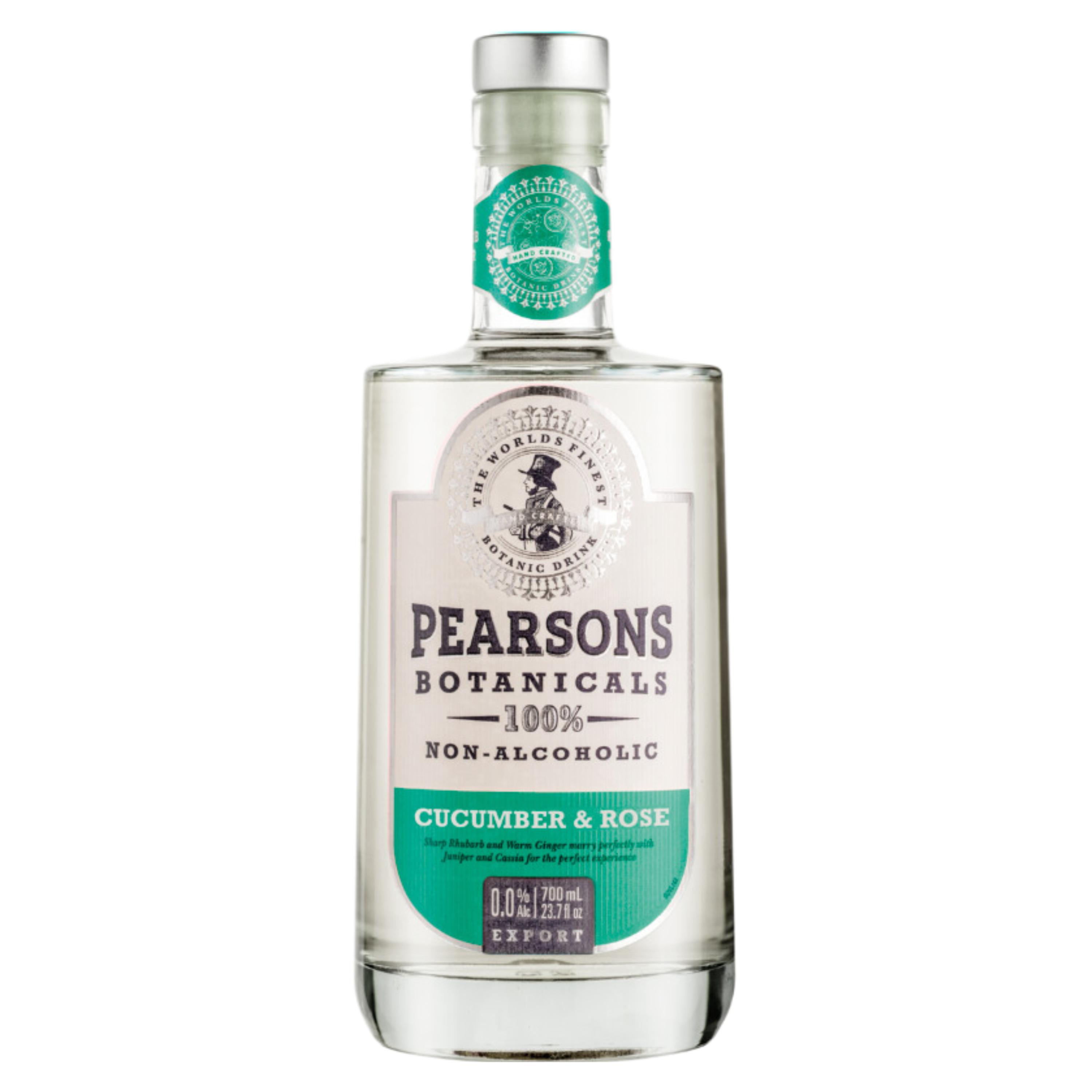 Pearsons Botancials Cucumber & Rose - Alternativa fără alcool la Gin 0.7L