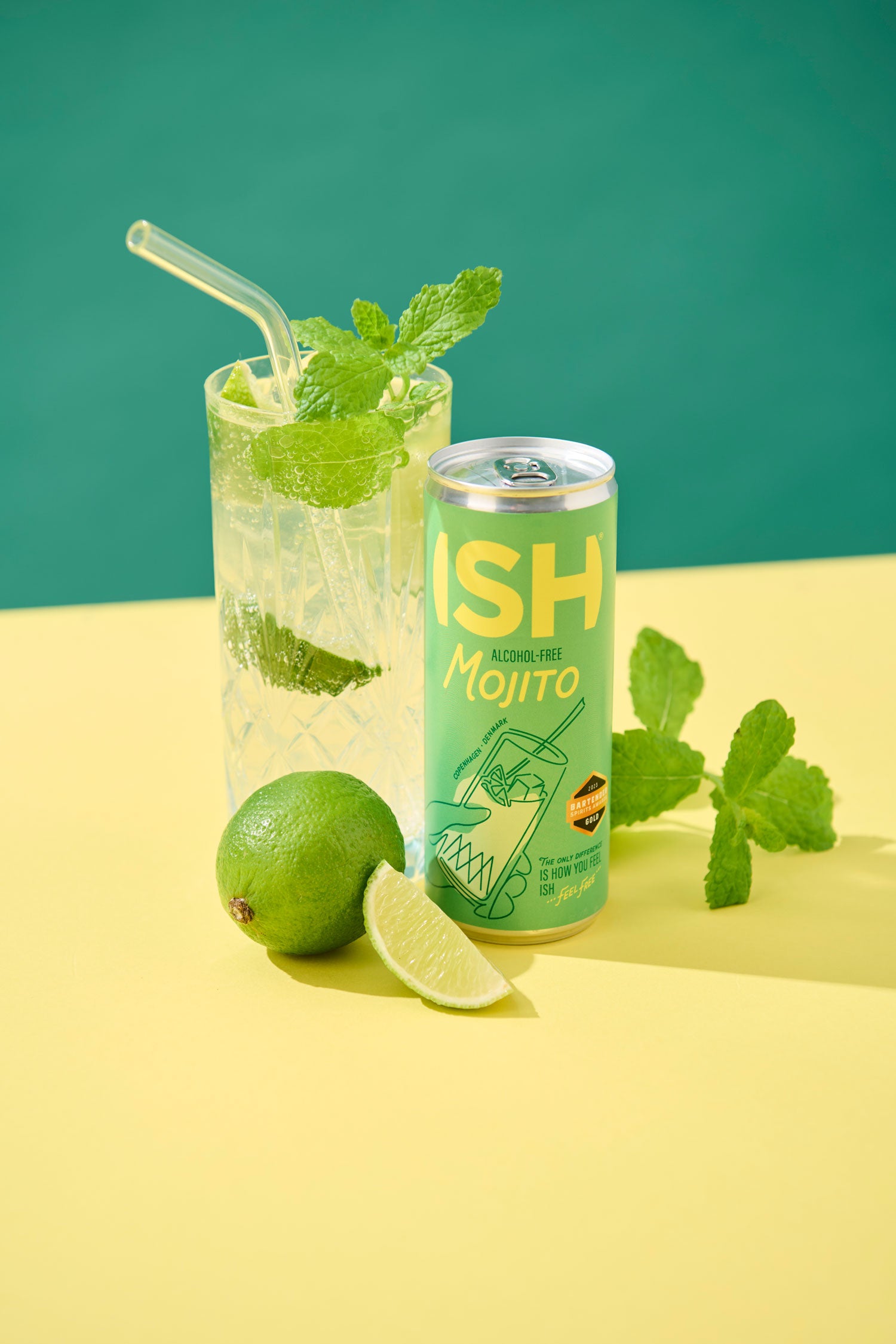 ISH Mojito BOX - Cocktail fără alcool 24 x 250ml