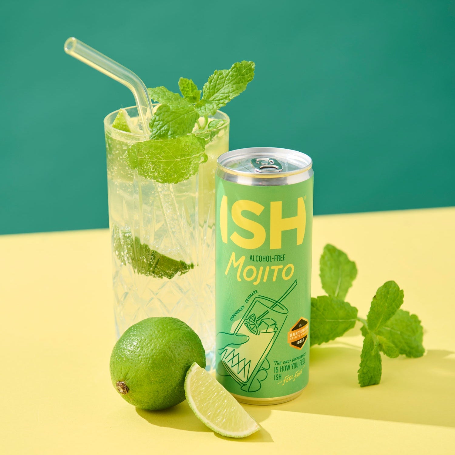 ISH Mojito BOX - Cocktail fără alcool 24 x 250ml