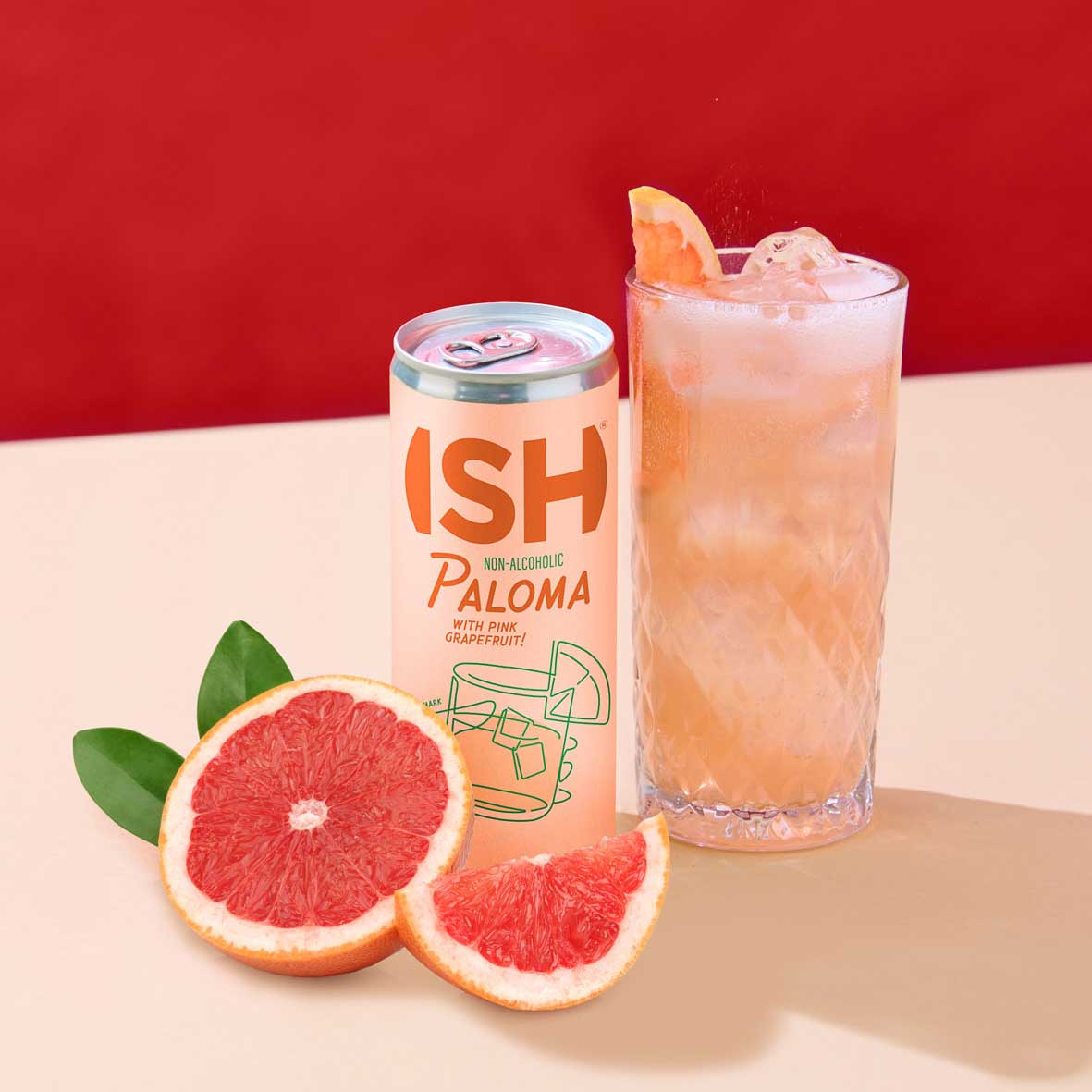 ISH Paloma - Cocktail fără alcool Ready to Drink 0.25L