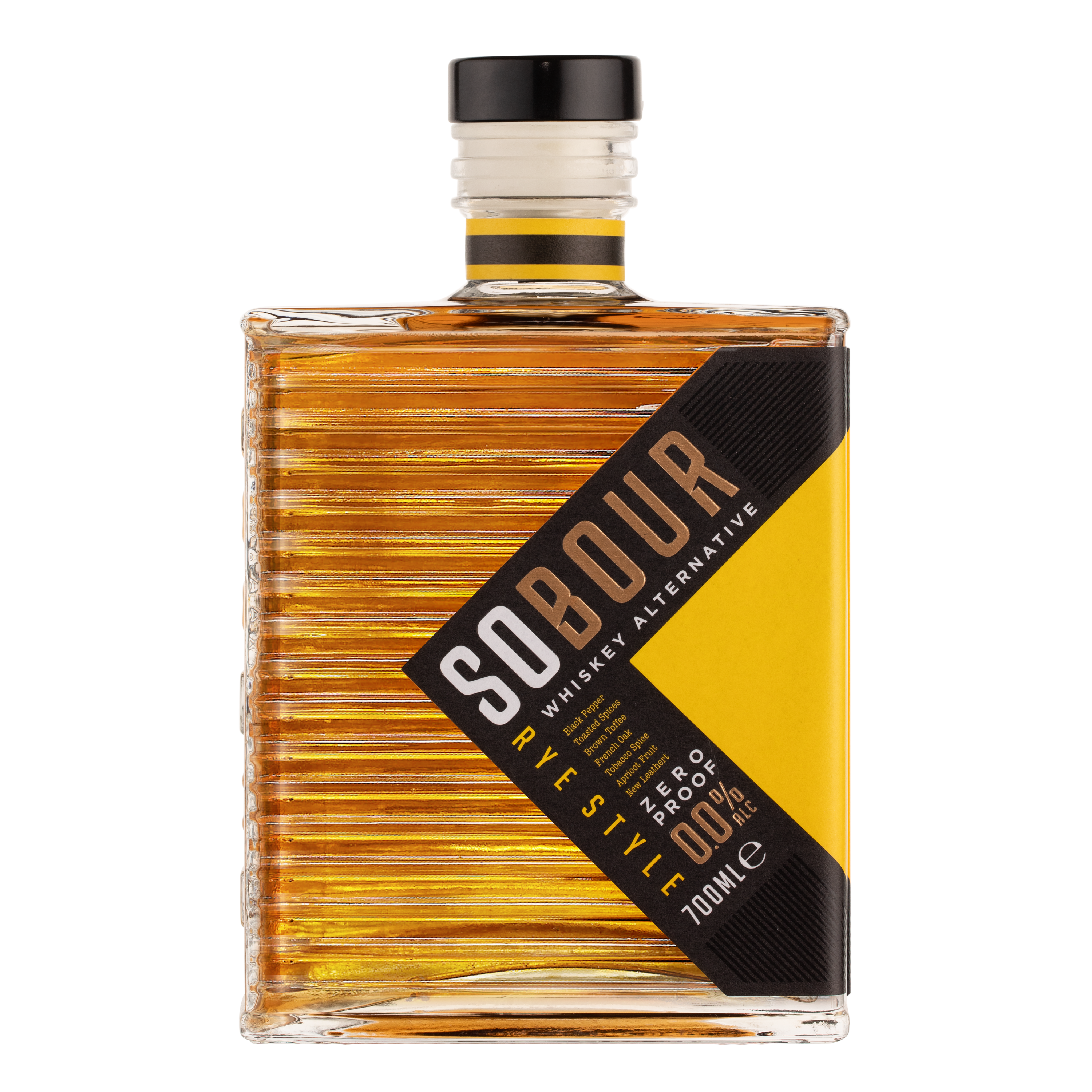 SOBOUR Rye Style - Alternative fara alcool la Bourbon Whiskey 0.7L