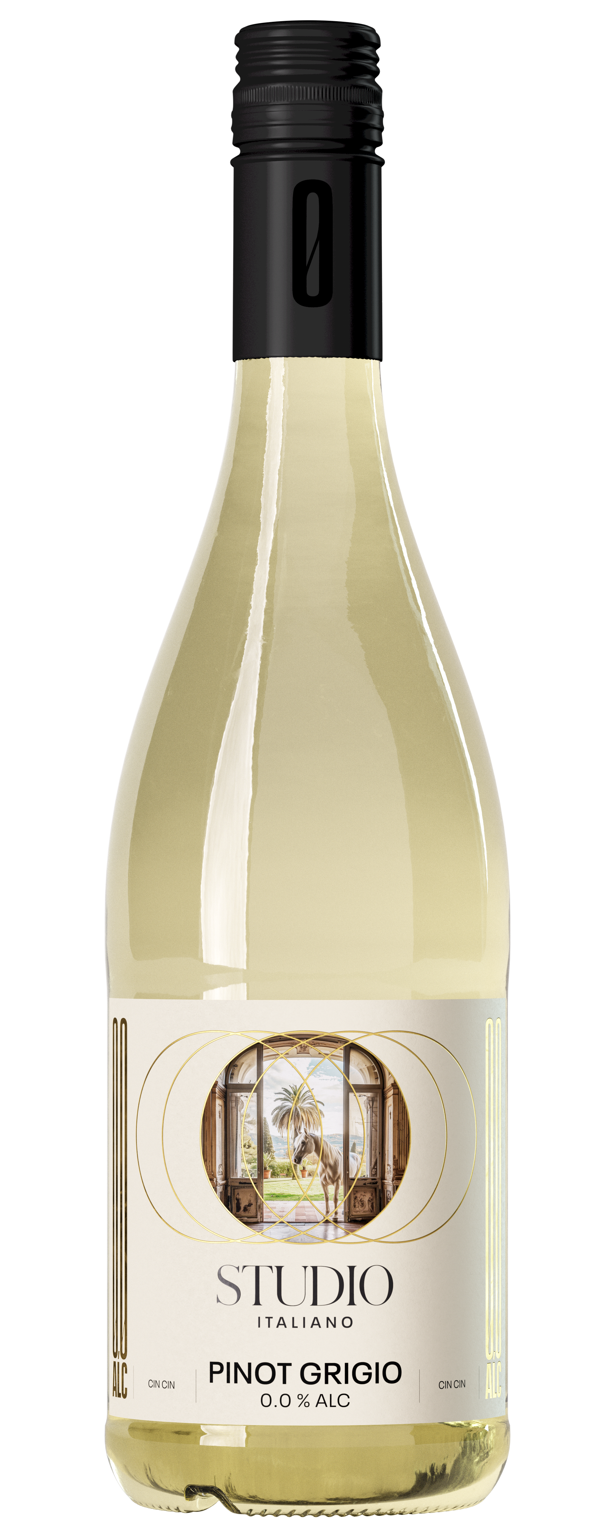 STUDIO ITALIANO PINOT GRIGIO vin alb fără alcool 0.75L