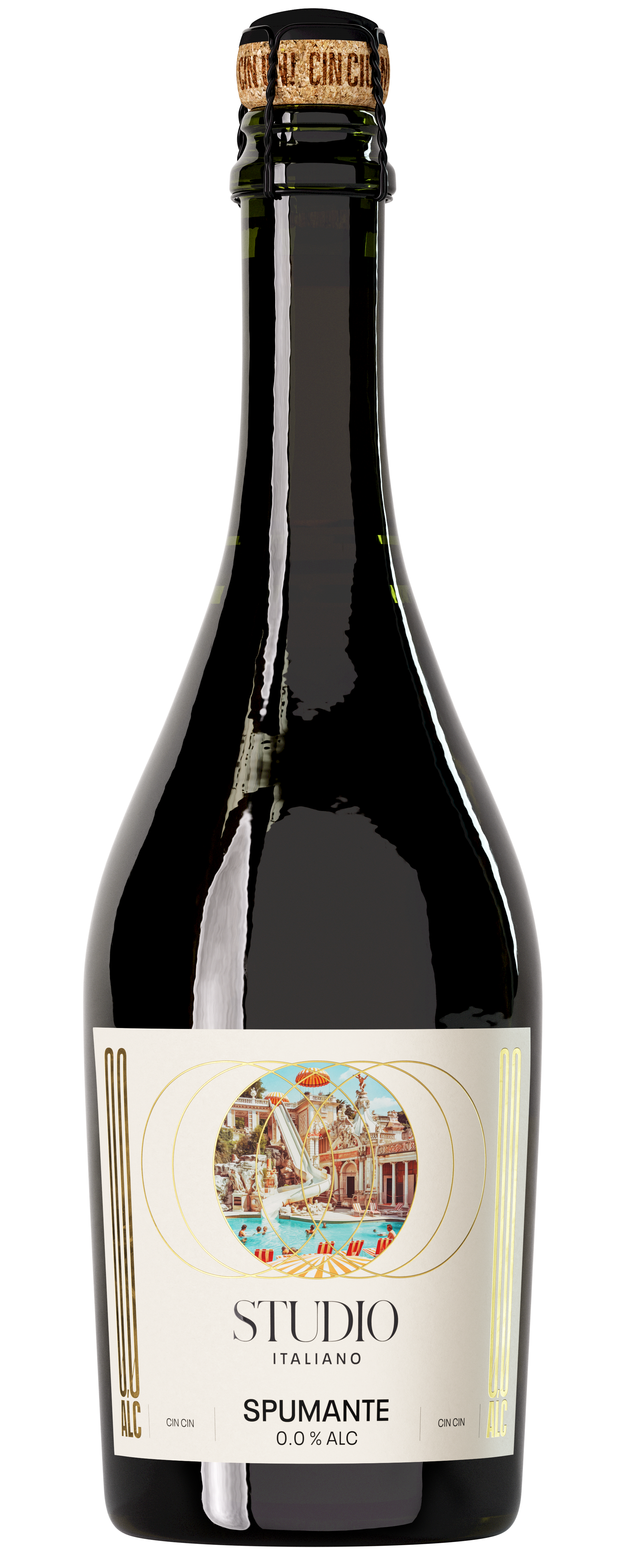 STUDIO ITALIANO SPUMANTE vin spumant alb fără alcool 0.75L