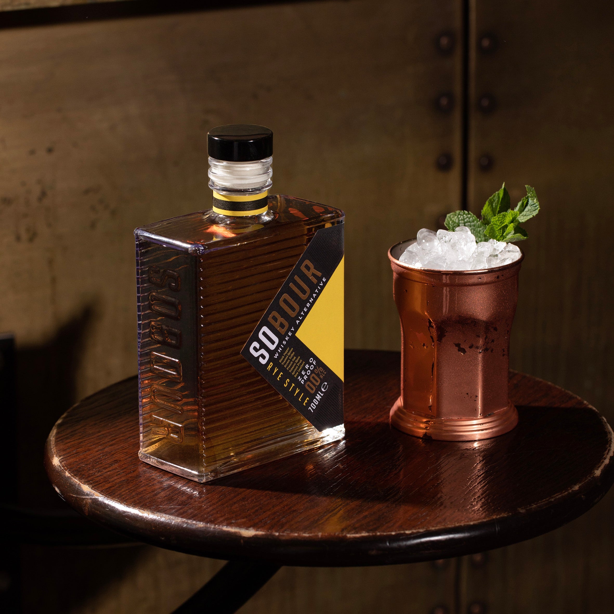 SOBOUR Rye Style - Alternative fara alcool la Bourbon Whiskey 0.7L