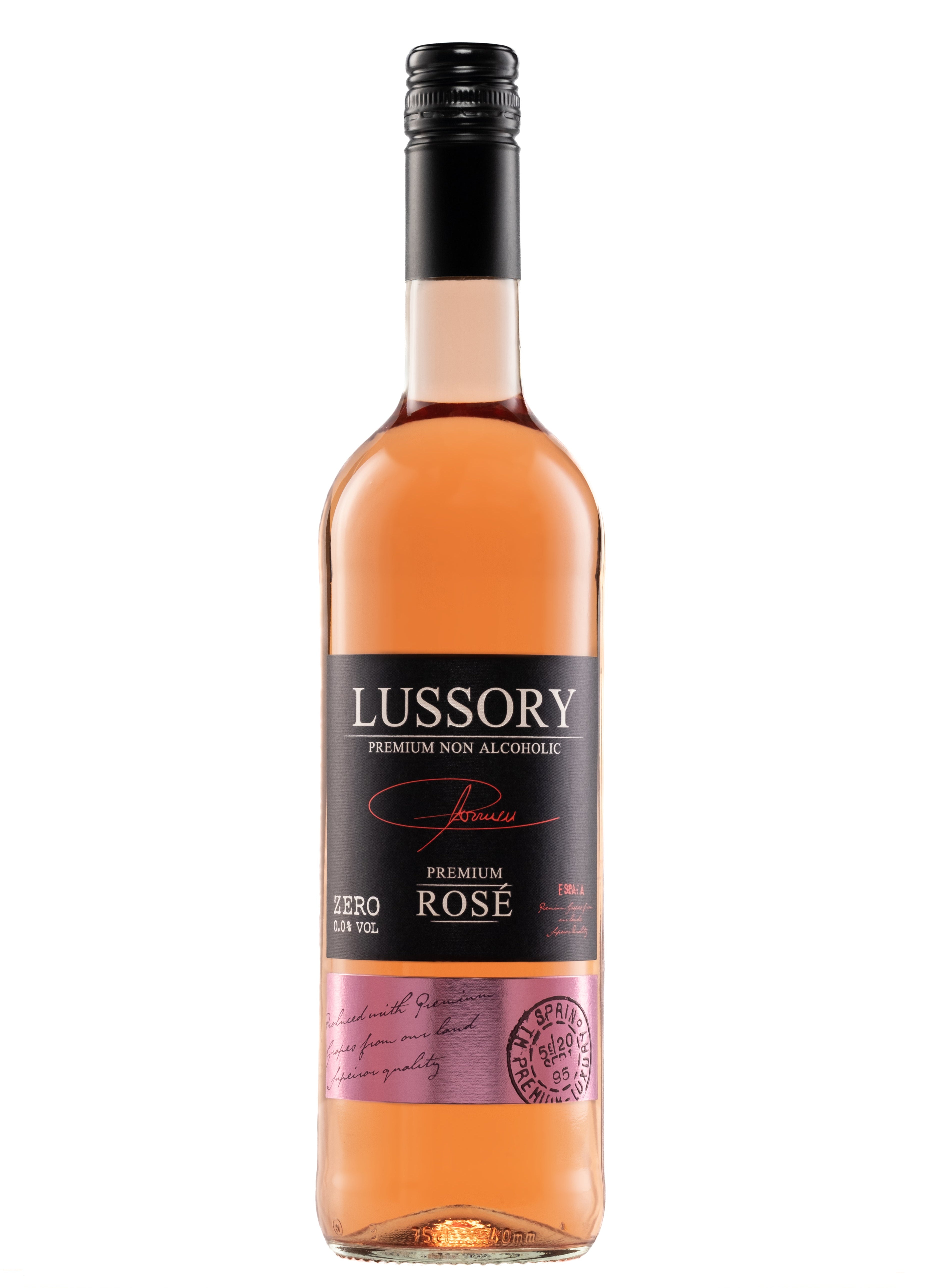 Vin dezalcoolizat rose Lussory