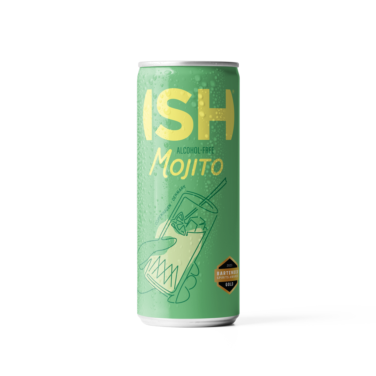 ISH Mojito - Coctail fără alcool Ready to Drink 0.25L