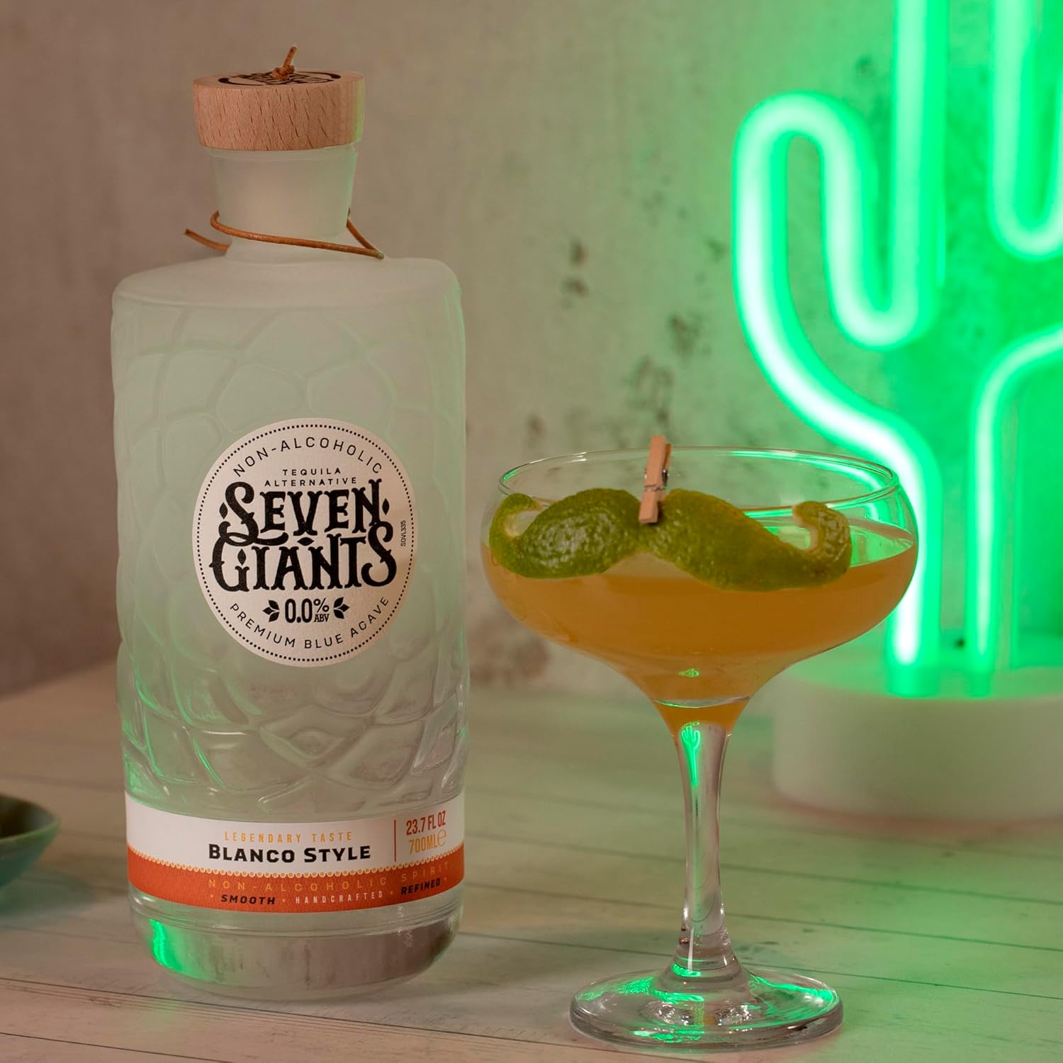 Seven Giants Blanco Style - Alternativa fara alcool la Tequila 0.7L