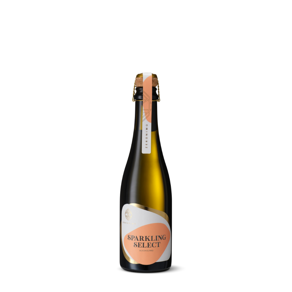 Zeronimo Sparkling Select 2024 vin spumant alb fără alcool 0,375L