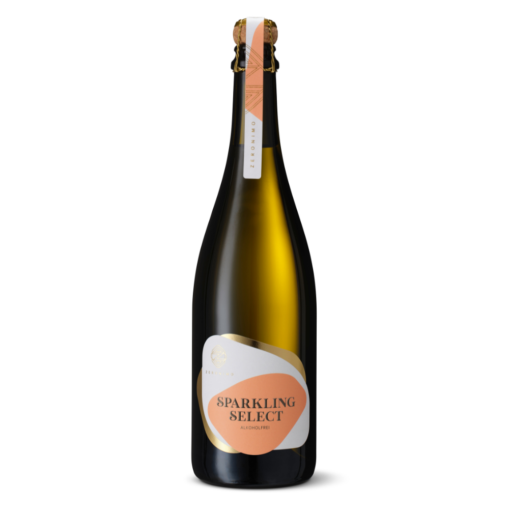 Zeronimo Sparkling Select 2024 vin spumant alb fără alcool 0.75L