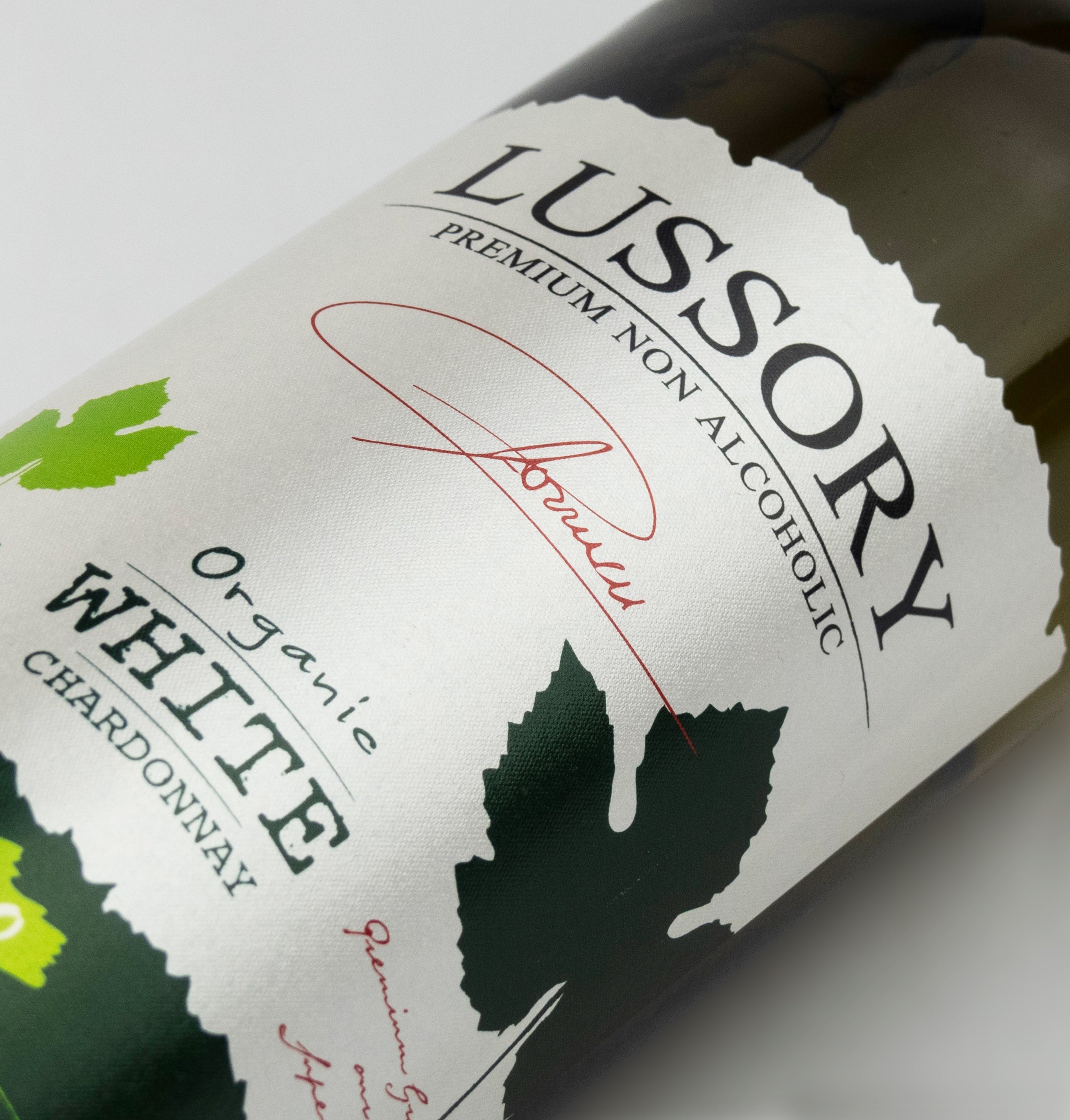 Lussory Organic Chardonnay 0,0% - vin alb fără alcool 0.75L