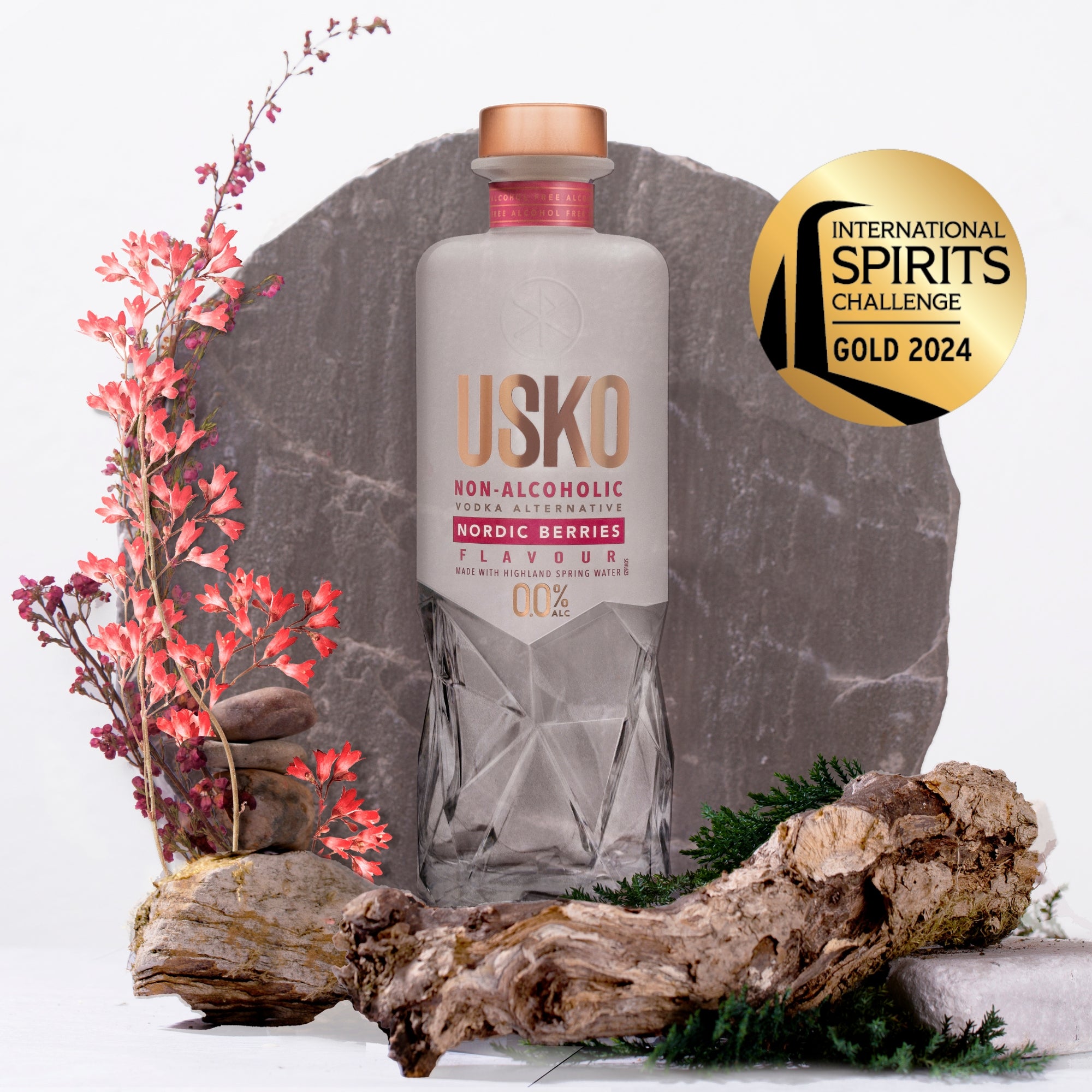 USKO Nordic Berries - Alternativa fara alcool la Vodca 0.7L